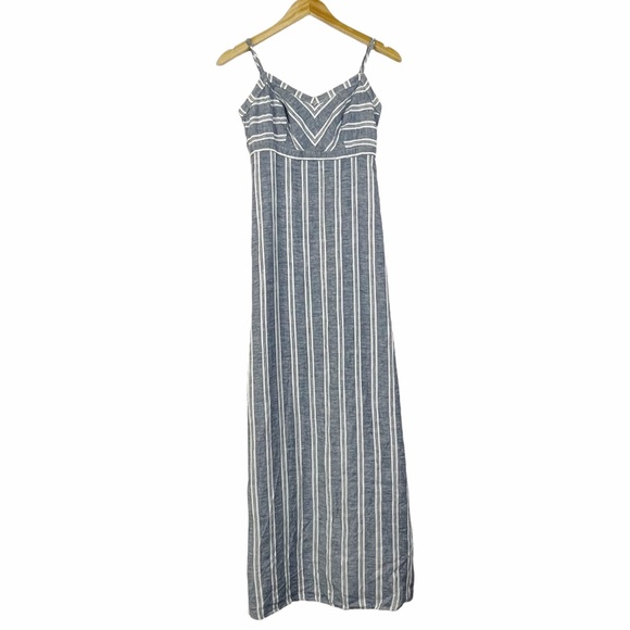 St. Tropez West Linen Maxi Dress - Picture 1 of 9